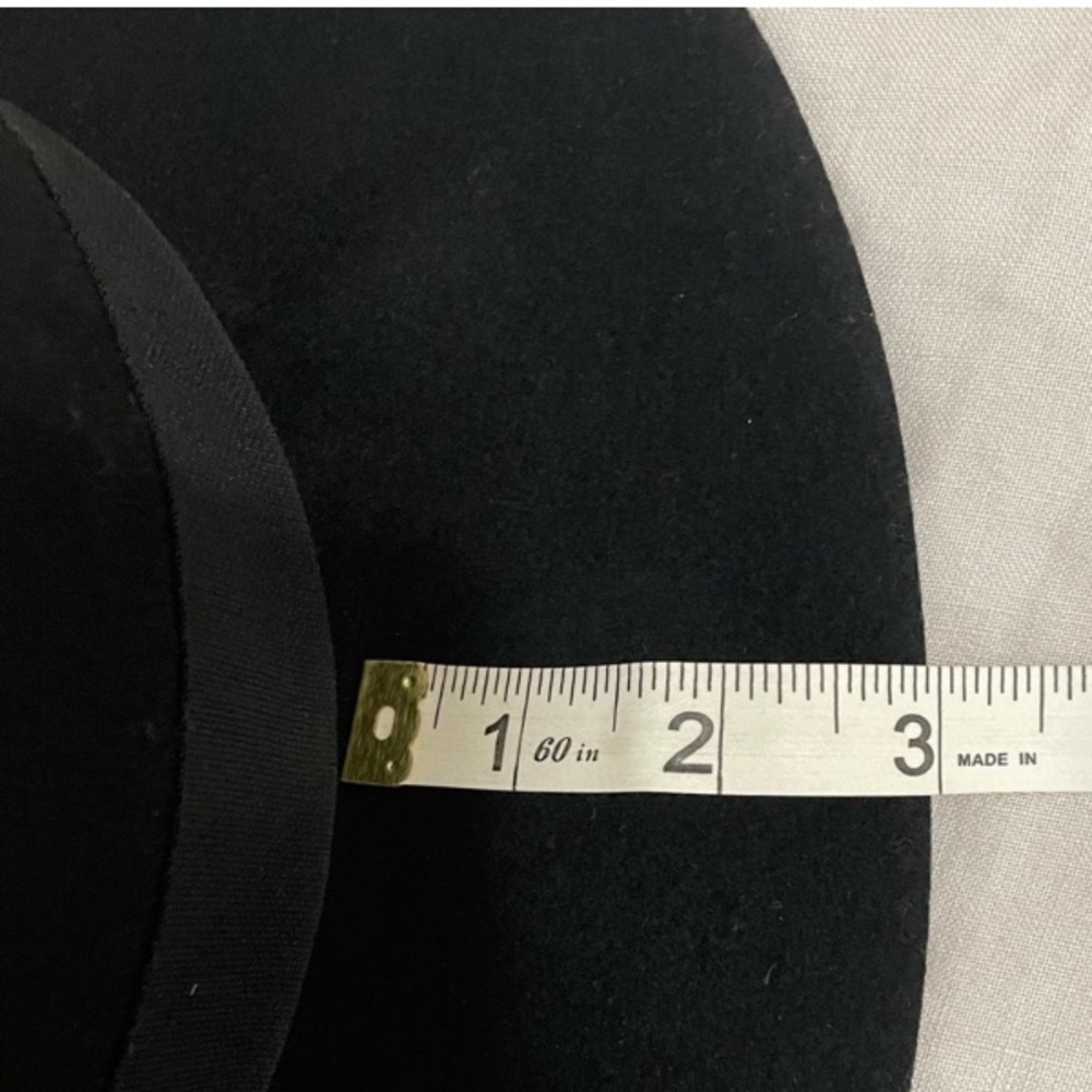 Recently Reduced: “Sale Priced” Deep Black Wool F… - image 3